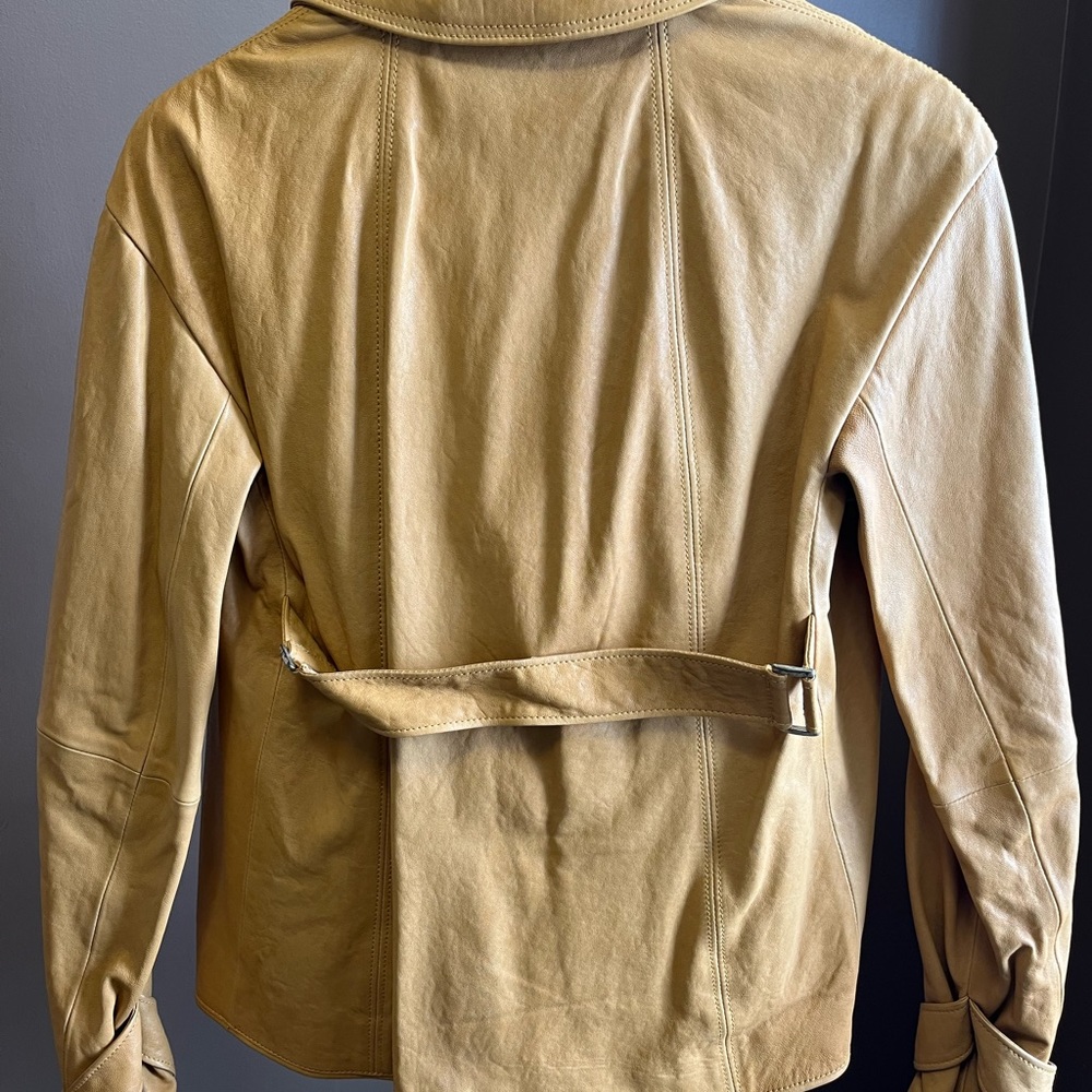 Italian leather jacket - Picture 3 of 12